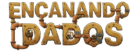 Logotipo do Encanando Dados, com o texto formado por canos interligados, simbolizando o fluxo e a conexão na engenharia de dados.